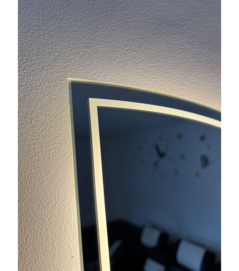 LUSTRO PÓŁOKRĄGŁE KSIĘŻYC 120x60 LED *NOWOŚĆ*