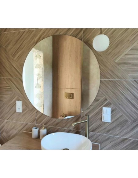 LUSTRO OKRĄGŁE fi 120cm DO ŁAZIENKI POKOJU