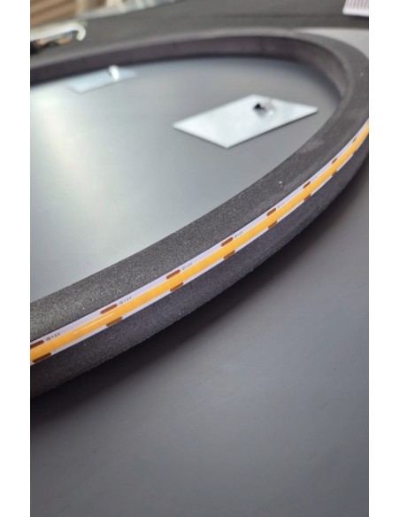 LUSTRO LED CHMURKA 110x80cm PODŚWIETLANE